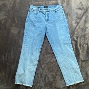 White House Black Market Light Blue Straight Leg Jeans